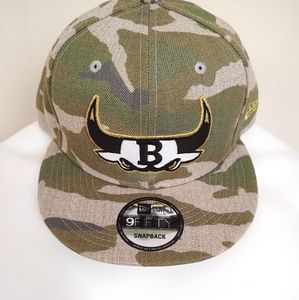Chicago Bulls Camo Snapback